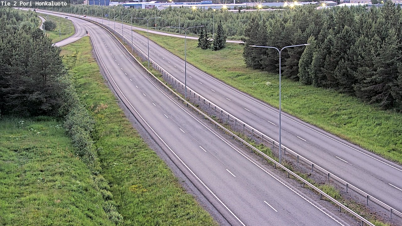 Kelikamerat Kuva Tie 2 Pori, Honkaluoto, Pori, Satakunta