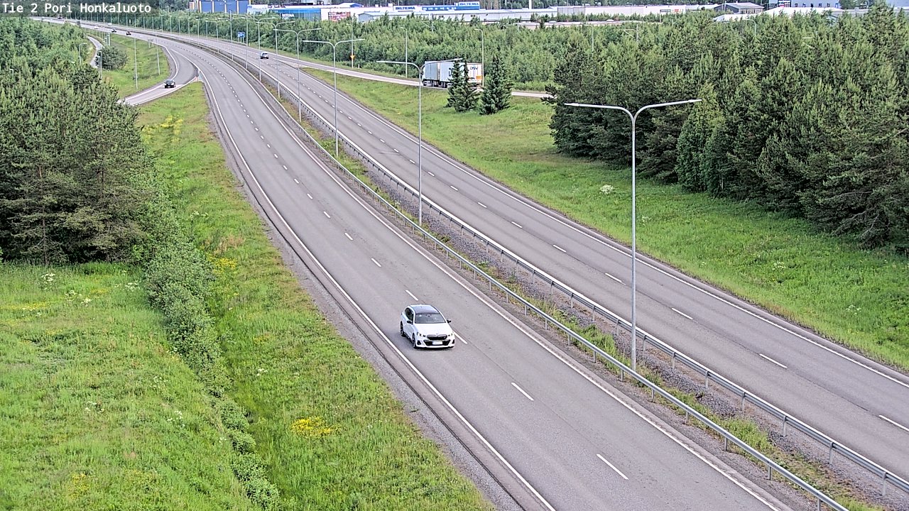 Weather Camera Image Road 2 Pori, Honkaluoto, Pori, Satakunta