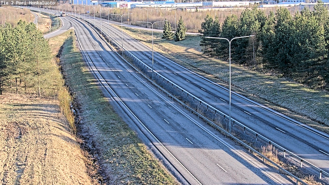 Weather Camera Image Road 2 Pori, Honkaluoto, Pori, Satakunta