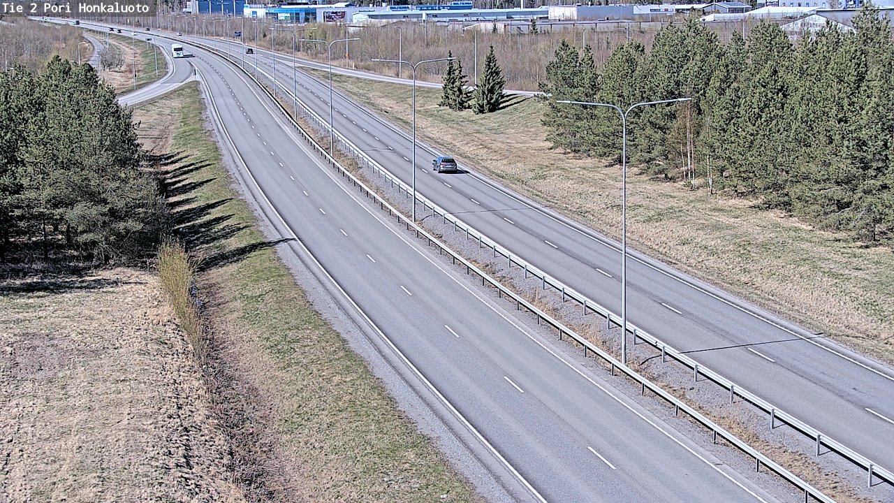 Weather Camera Image Road 2 Pori, Honkaluoto, Pori, Satakunta