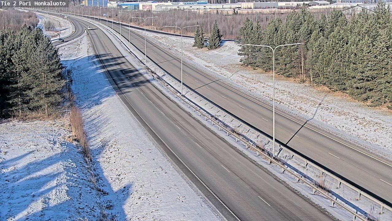 Weather Camera Image Road 2 Pori, Honkaluoto, Pori, Satakunta