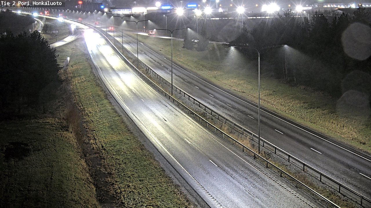 Weather Camera Image Road 2 Pori, Honkaluoto, Pori, Satakunta