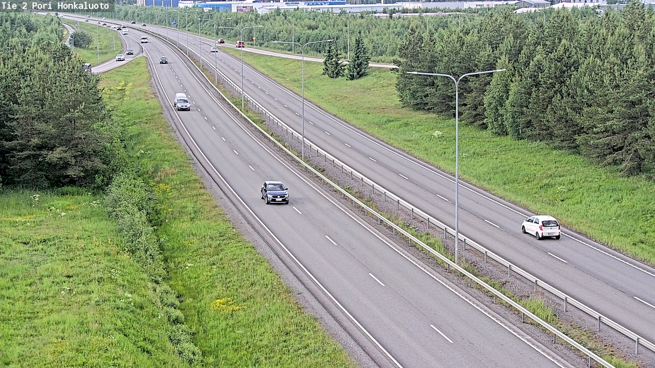 Kelikamerat Kuva Tie 2 Pori, Honkaluoto, Pori, Satakunta