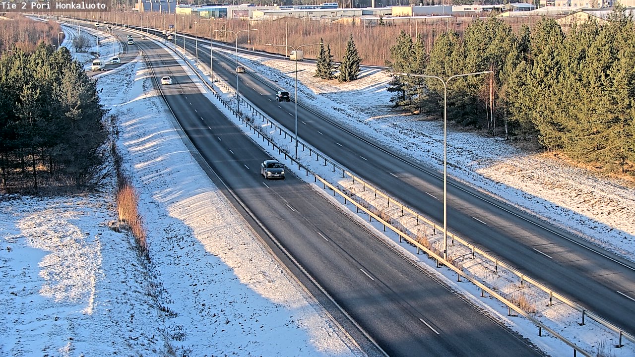 Weather Camera Image Road 2 Pori, Honkaluoto, Pori, Satakunta
