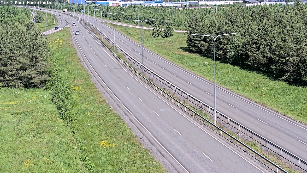 Weather Camera Image Road 2 Pori, Honkaluoto, Pori, Satakunta