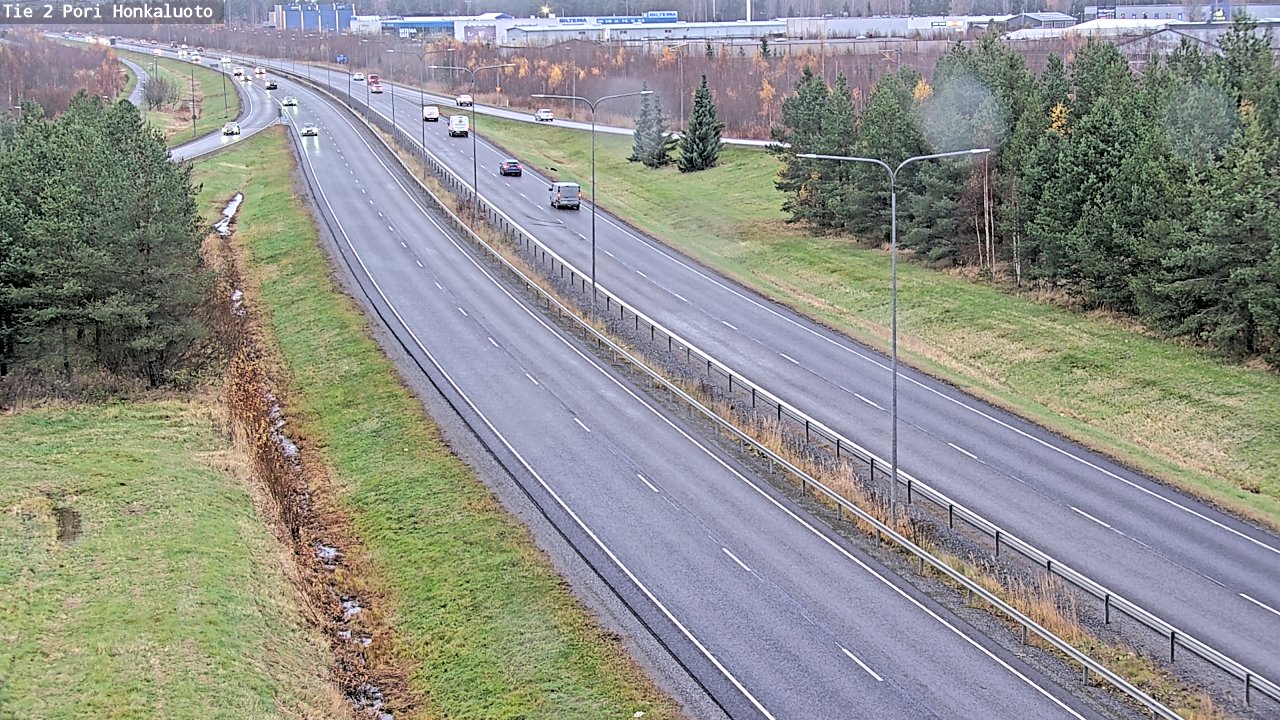 Kelikamerat Kuva Tie 2 Pori, Honkaluoto, Pori, Satakunta