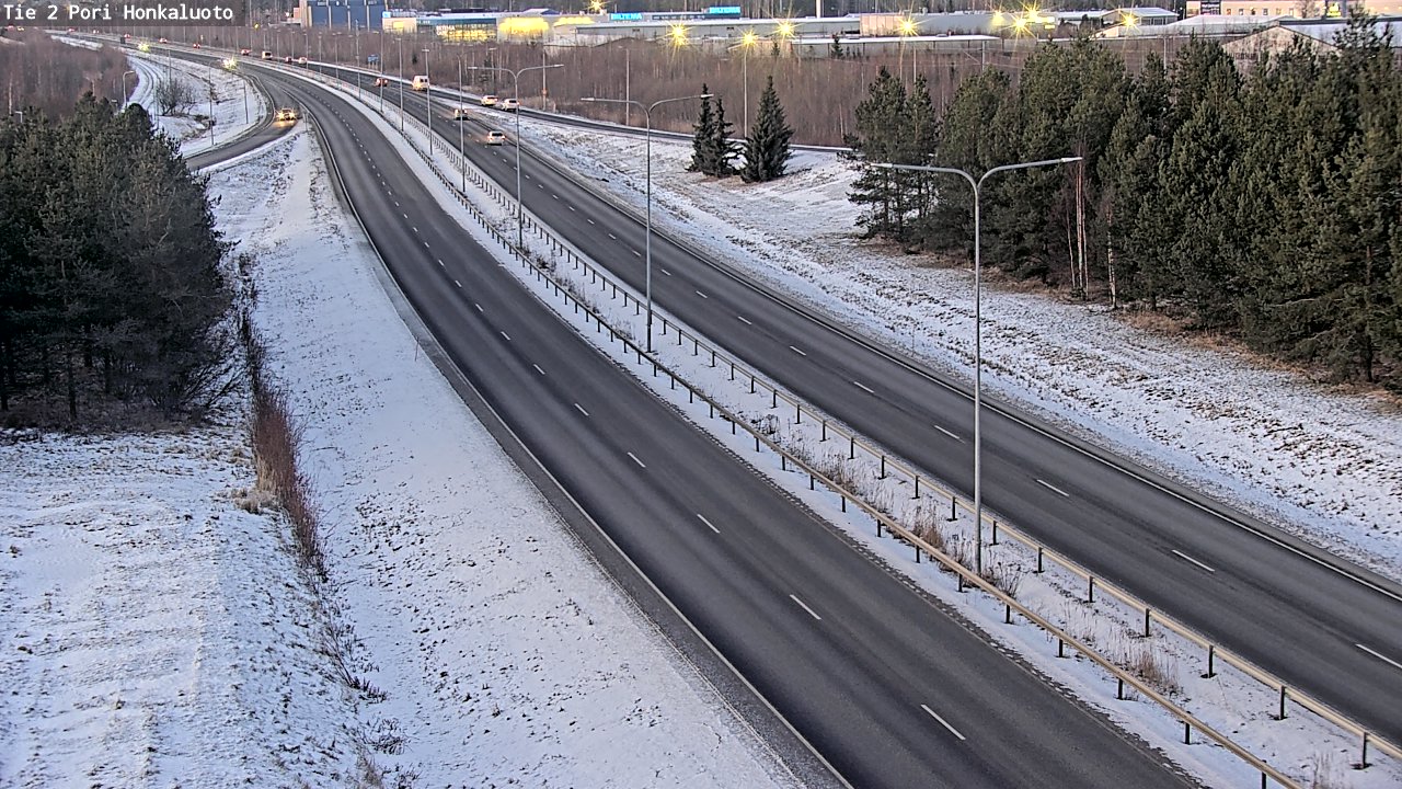 Kelikamerat Kuva Tie 2 Pori, Honkaluoto, Pori, Satakunta
