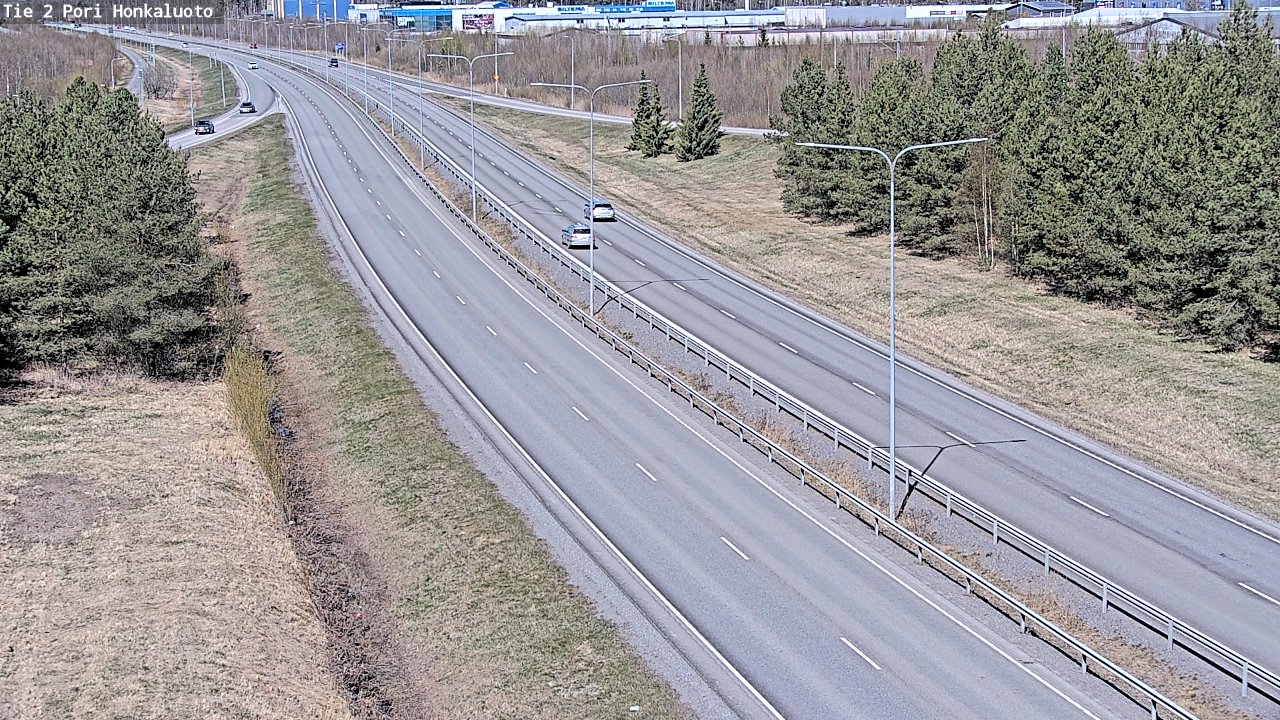 Weather Camera Image Road 2 Pori, Honkaluoto, Pori, Satakunta
