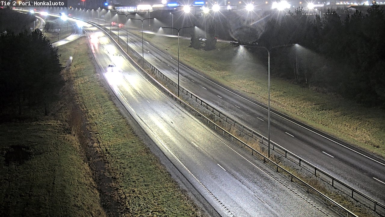 Weather Camera Image Road 2 Pori, Honkaluoto, Pori, Satakunta