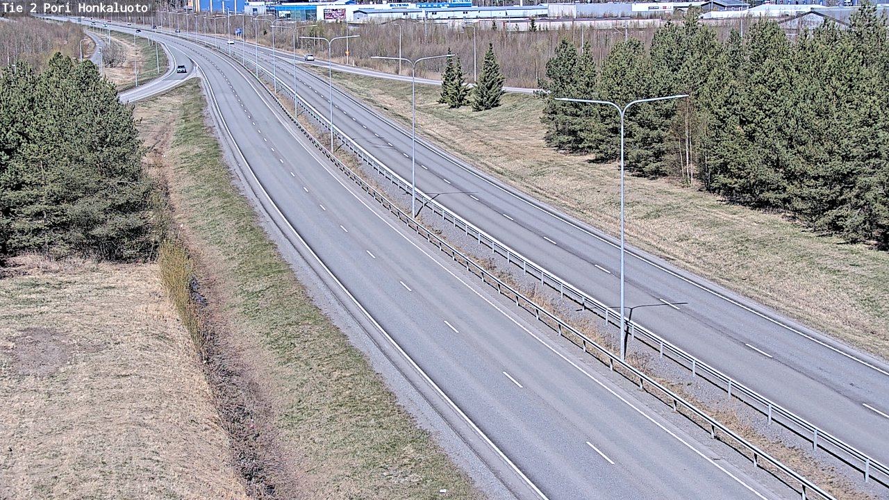 Weather Camera Image Road 2 Pori, Honkaluoto, Pori, Satakunta