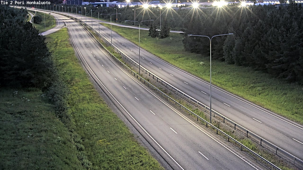 Kelikamerat Kuva Tie 2 Pori, Honkaluoto, Pori, Satakunta