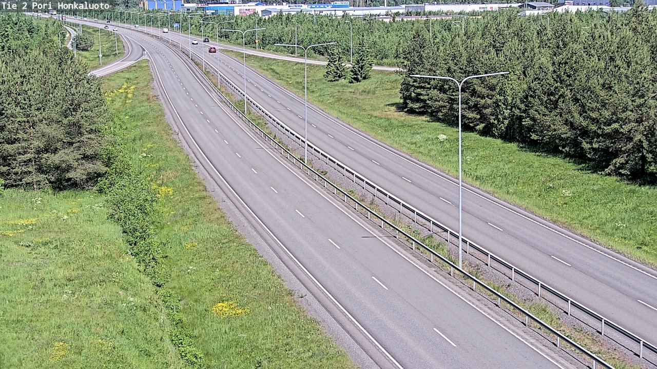 Weather Camera Image Road 2 Pori, Honkaluoto, Pori, Satakunta
