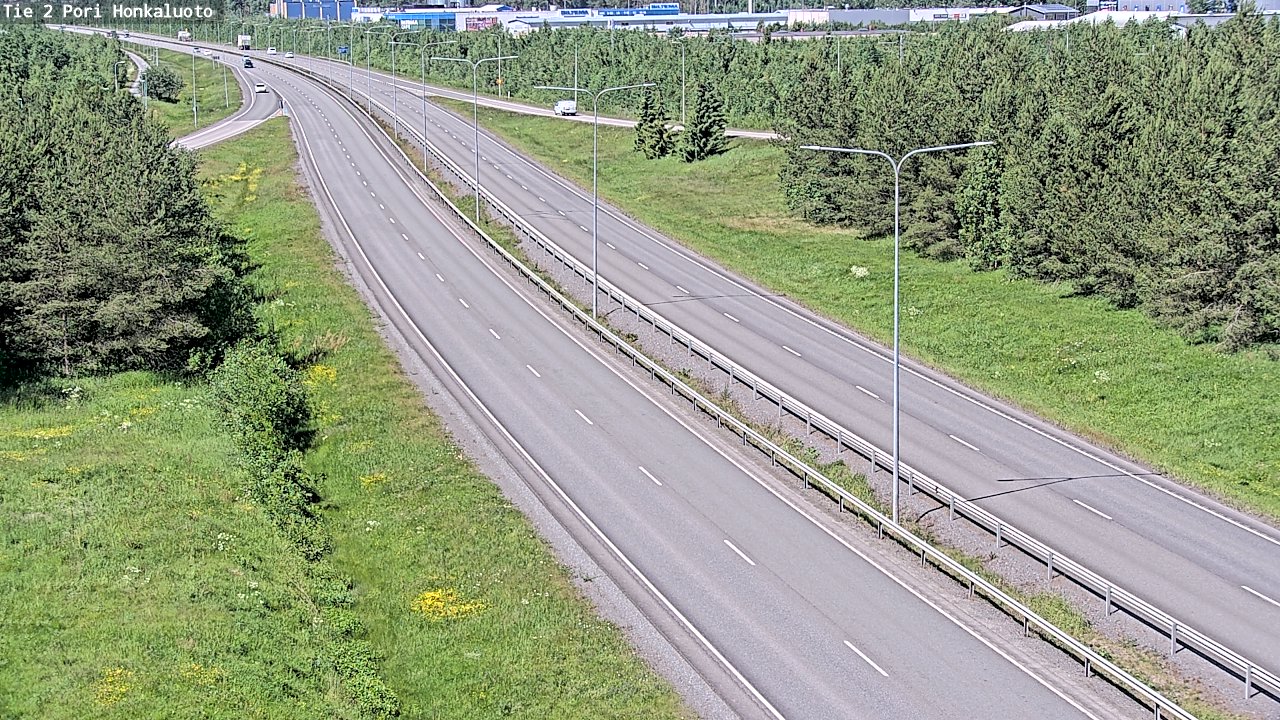 Weather Camera Image Road 2 Pori, Honkaluoto, Pori, Satakunta