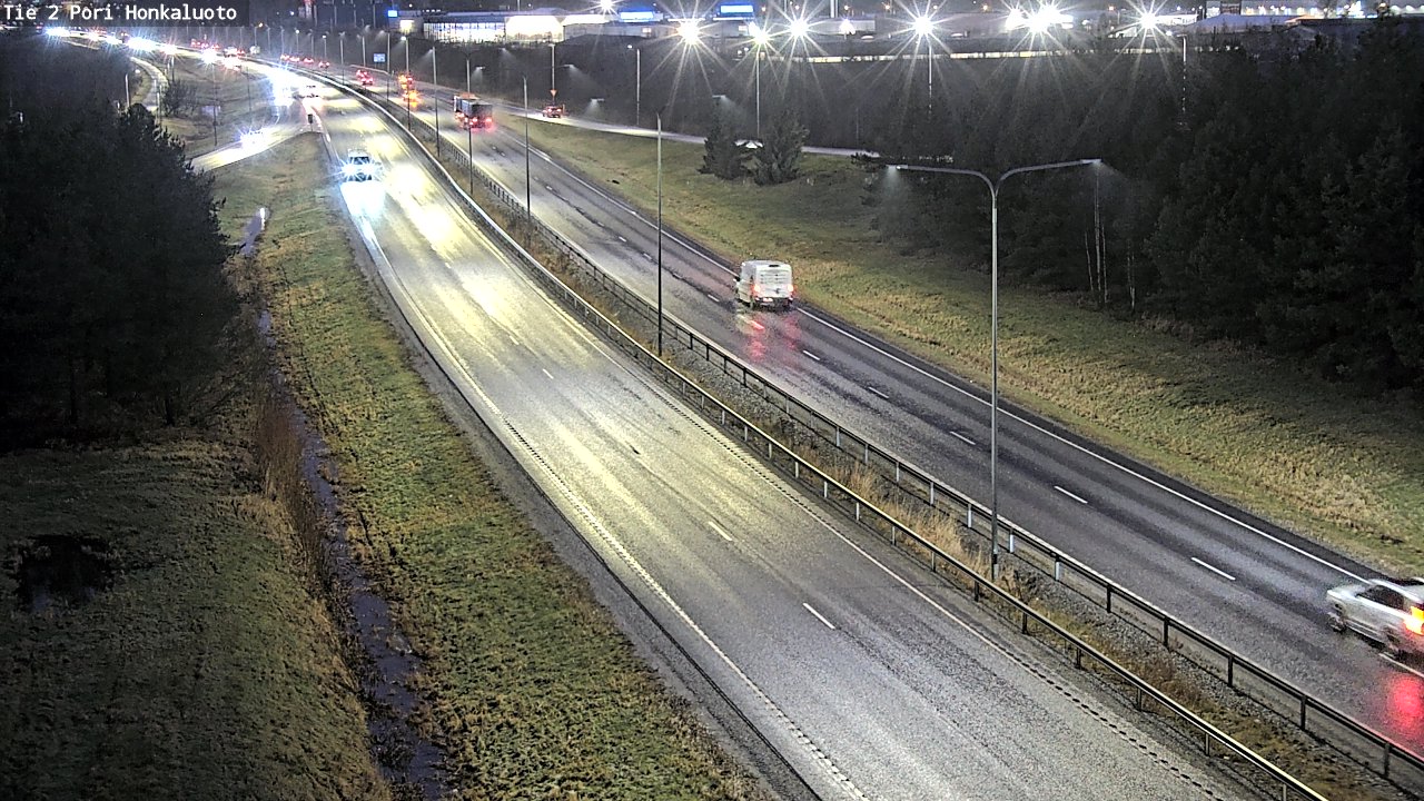 Weather Camera Image Road 2 Pori, Honkaluoto, Pori, Satakunta