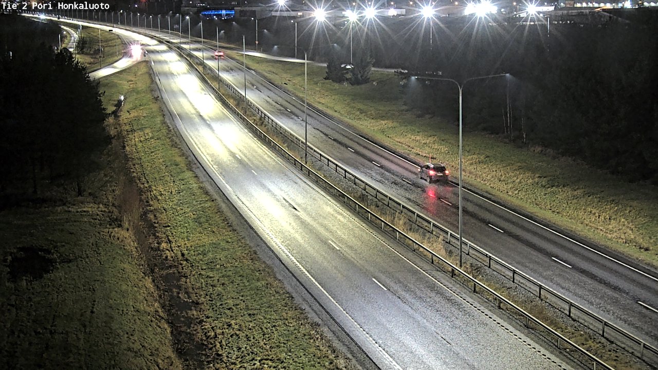 Weather Camera Image Road 2 Pori, Honkaluoto, Pori, Satakunta