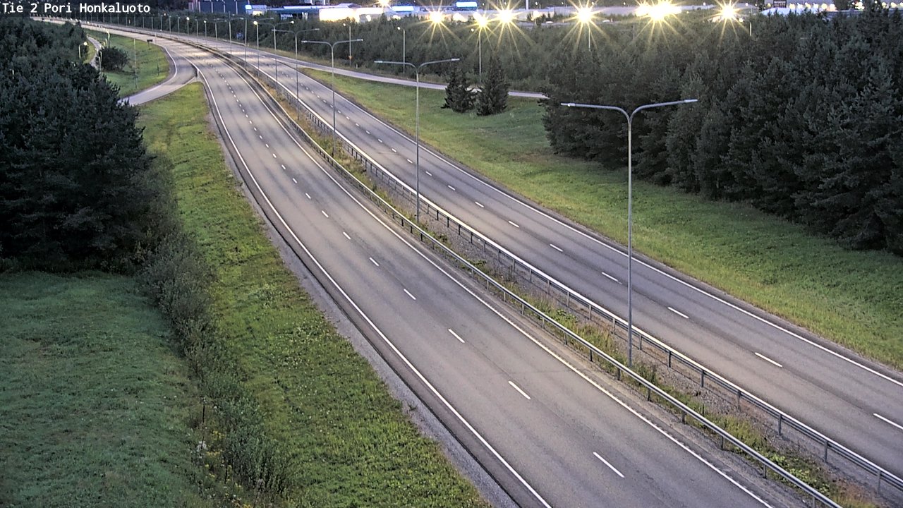Kelikamerat Kuva Tie 2 Pori, Honkaluoto, Pori, Satakunta