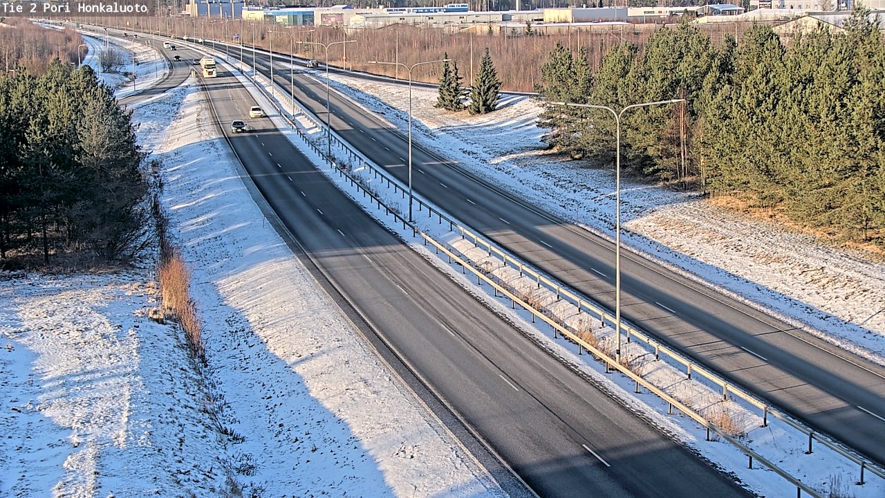Kelikamerat Kuva Tie 2 Pori, Honkaluoto, Pori, Satakunta