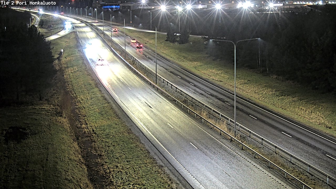 Weather Camera Image Road 2 Pori, Honkaluoto, Pori, Satakunta