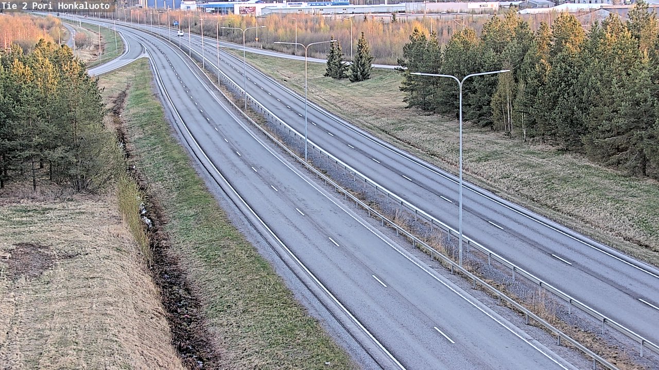 Kelikamerat Kuva Tie 2 Pori, Honkaluoto, Pori, Satakunta