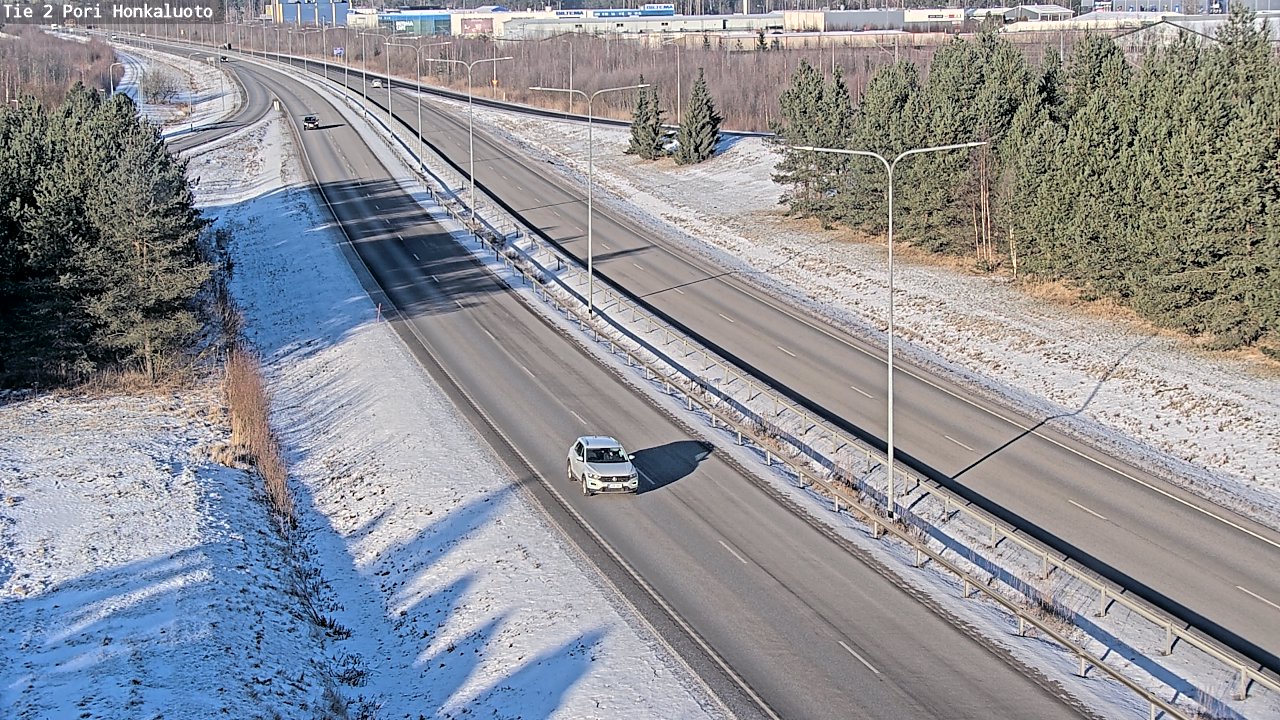 Weather Camera Image Road 2 Pori, Honkaluoto, Pori, Satakunta