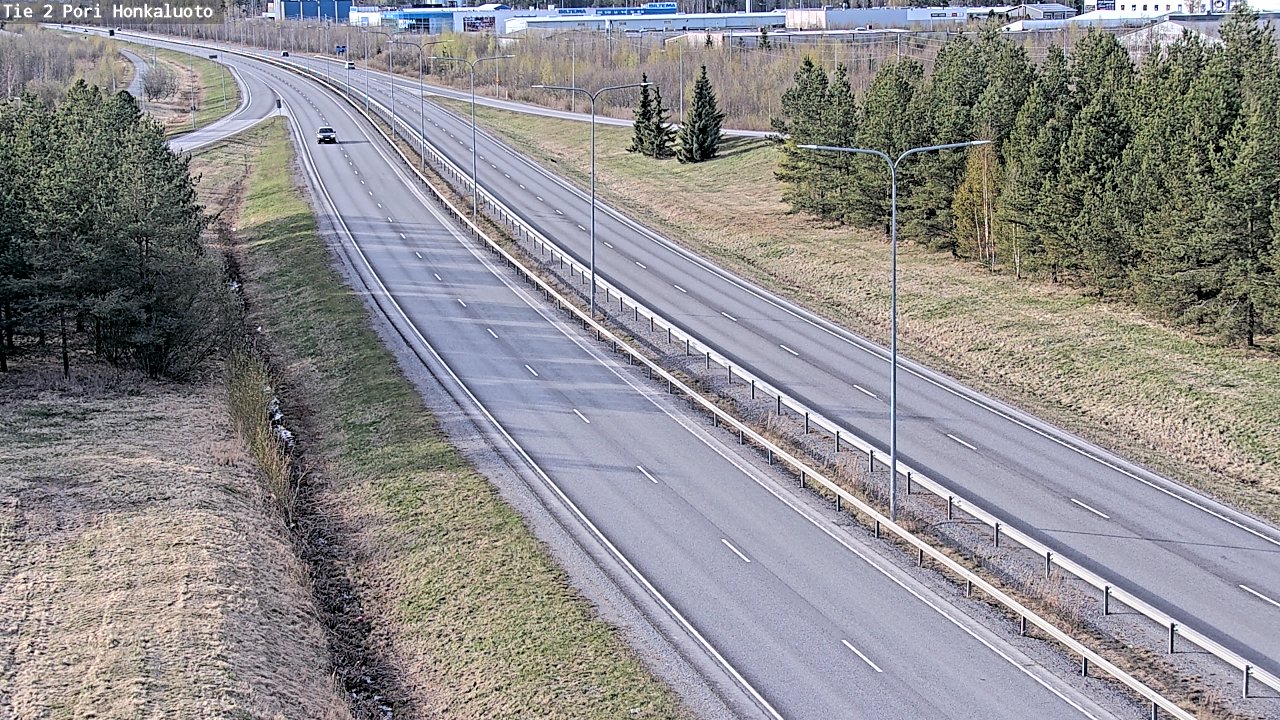 Weather Camera Image Road 2 Pori, Honkaluoto, Pori, Satakunta