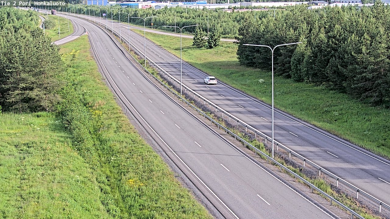 Kelikamerat Kuva Tie 2 Pori, Honkaluoto, Pori, Satakunta