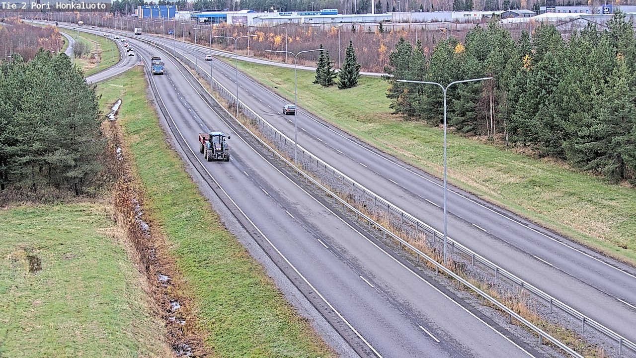 Kelikamerat Kuva Tie 2 Pori, Honkaluoto, Pori, Satakunta
