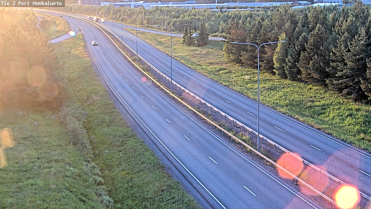 Kelikamerat Kuva Tie 2 Pori, Honkaluoto, Pori, Satakunta