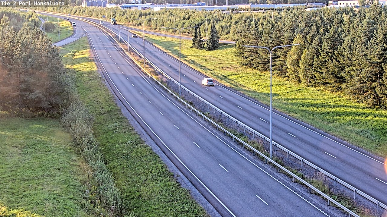 Kelikamerat Kuva Tie 2 Pori, Honkaluoto, Pori, Satakunta