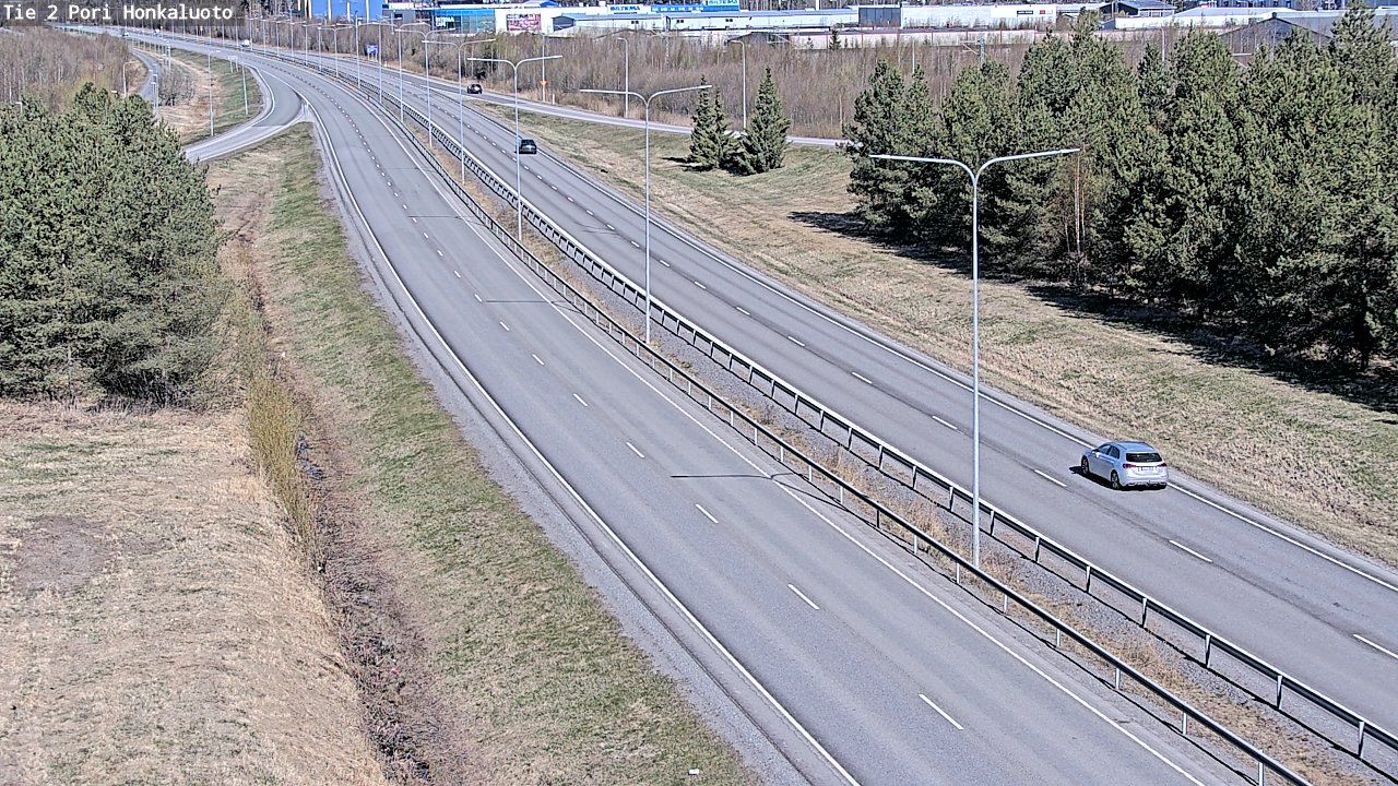 Weather Camera Image Road 2 Pori, Honkaluoto, Pori, Satakunta