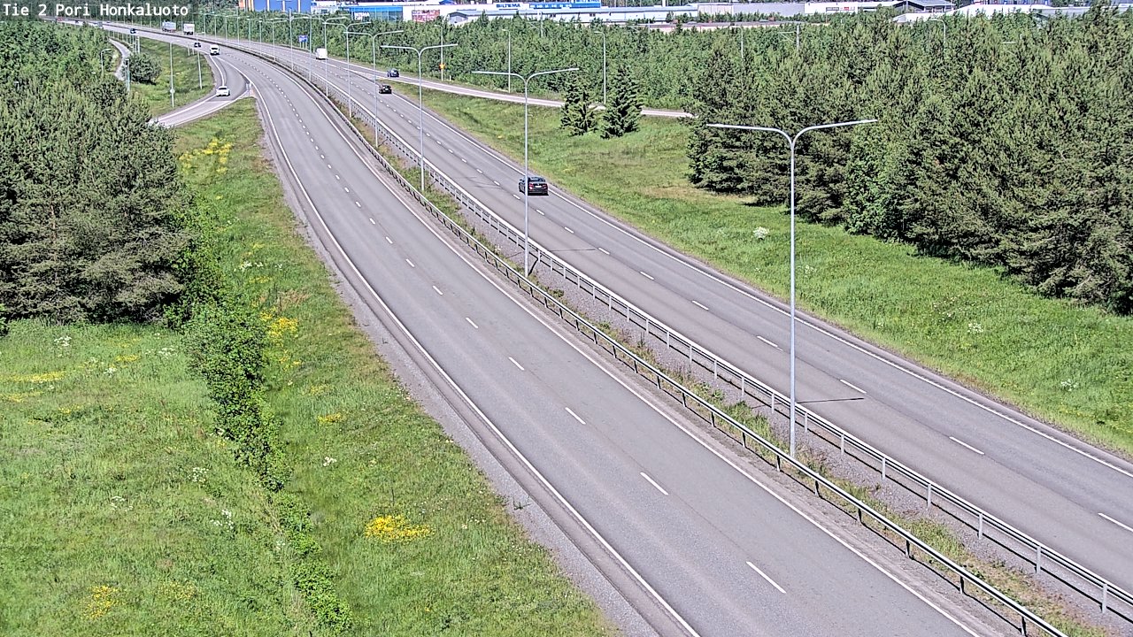 Weather Camera Image Road 2 Pori, Honkaluoto, Pori, Satakunta