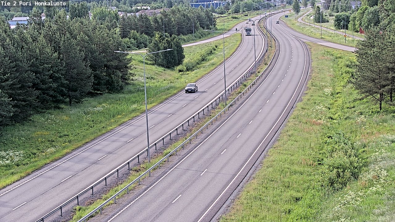 Kelikamerat Kuva Tie 2 Pori, Honkaluoto, Pori, Satakunta
