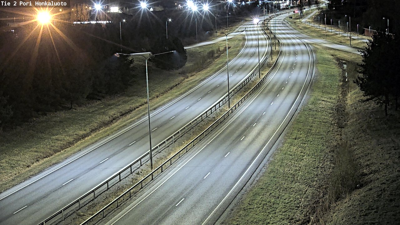 Kelikamerat Kuva Tie 2 Pori, Honkaluoto, Pori, Satakunta