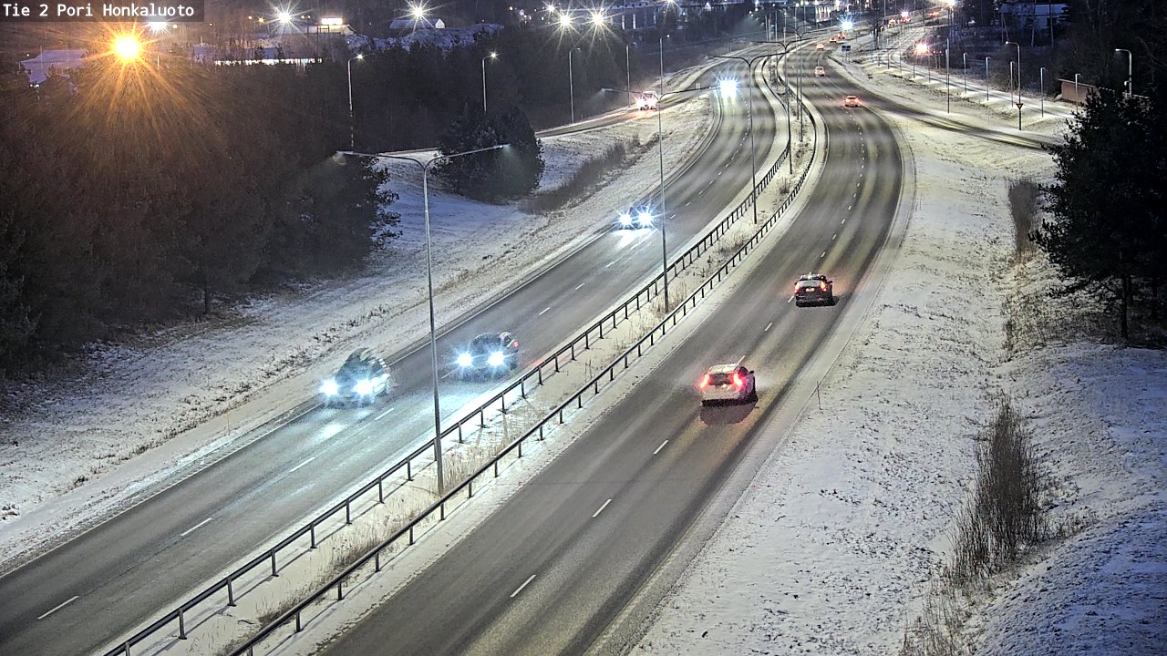 Weather Camera Image Road 2 Pori, Honkaluoto, Pori, Satakunta