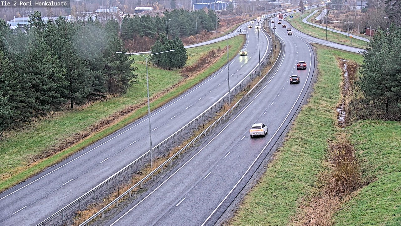 Kelikamerat Kuva Tie 2 Pori, Honkaluoto, Pori, Satakunta