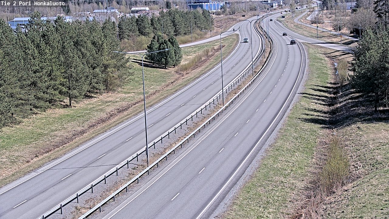 Kelikamerat Kuva Tie 2 Pori, Honkaluoto, Pori, Satakunta