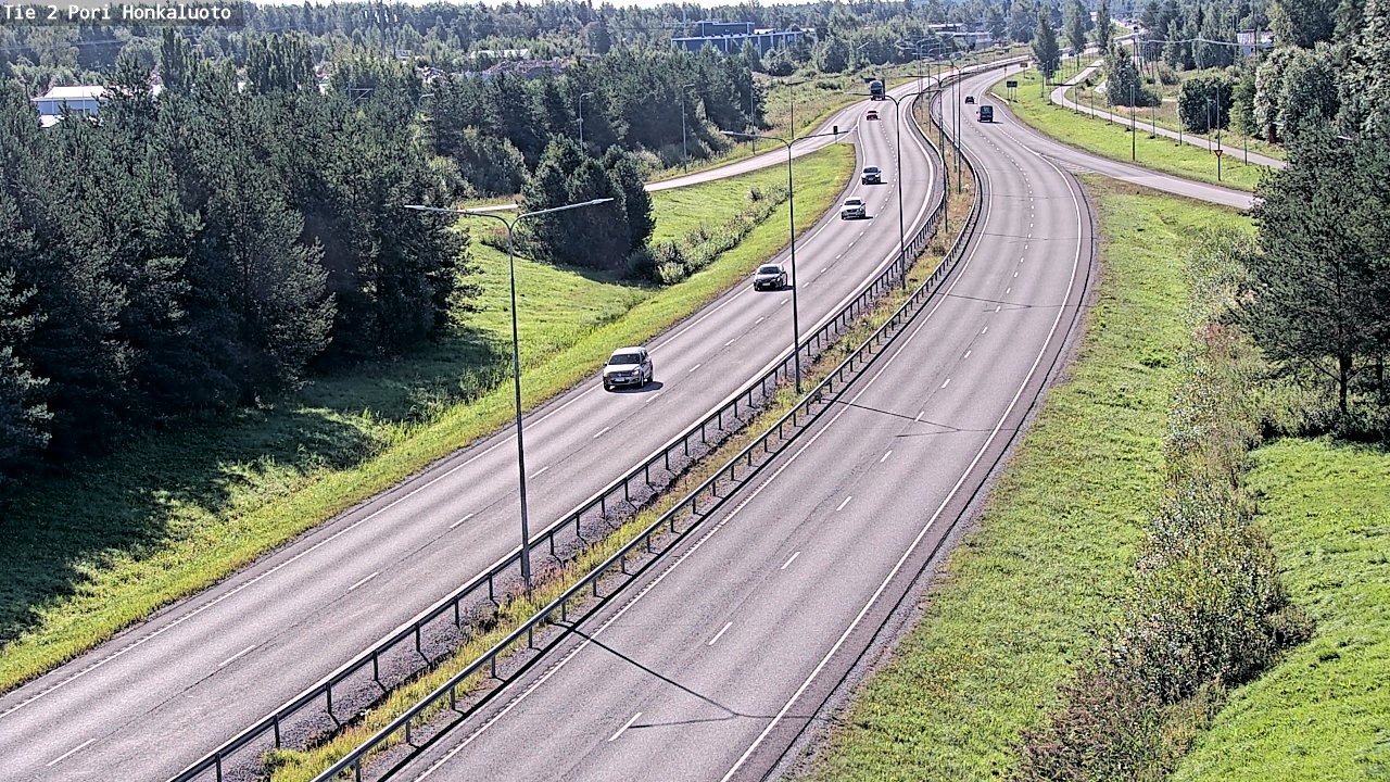 Kelikamerat Kuva Tie 2 Pori, Honkaluoto, Pori, Satakunta