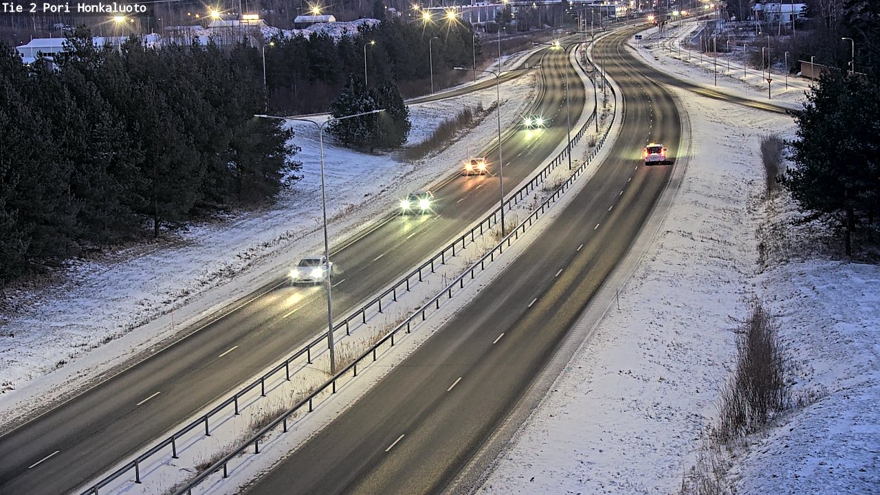 Weather Camera Image Road 2 Pori, Honkaluoto, Pori, Satakunta