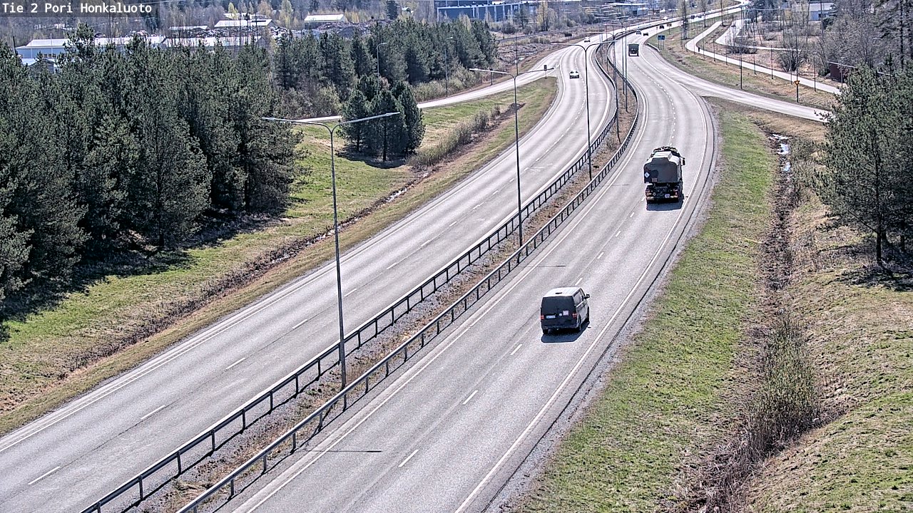 Kelikamerat Kuva Tie 2 Pori, Honkaluoto, Pori, Satakunta