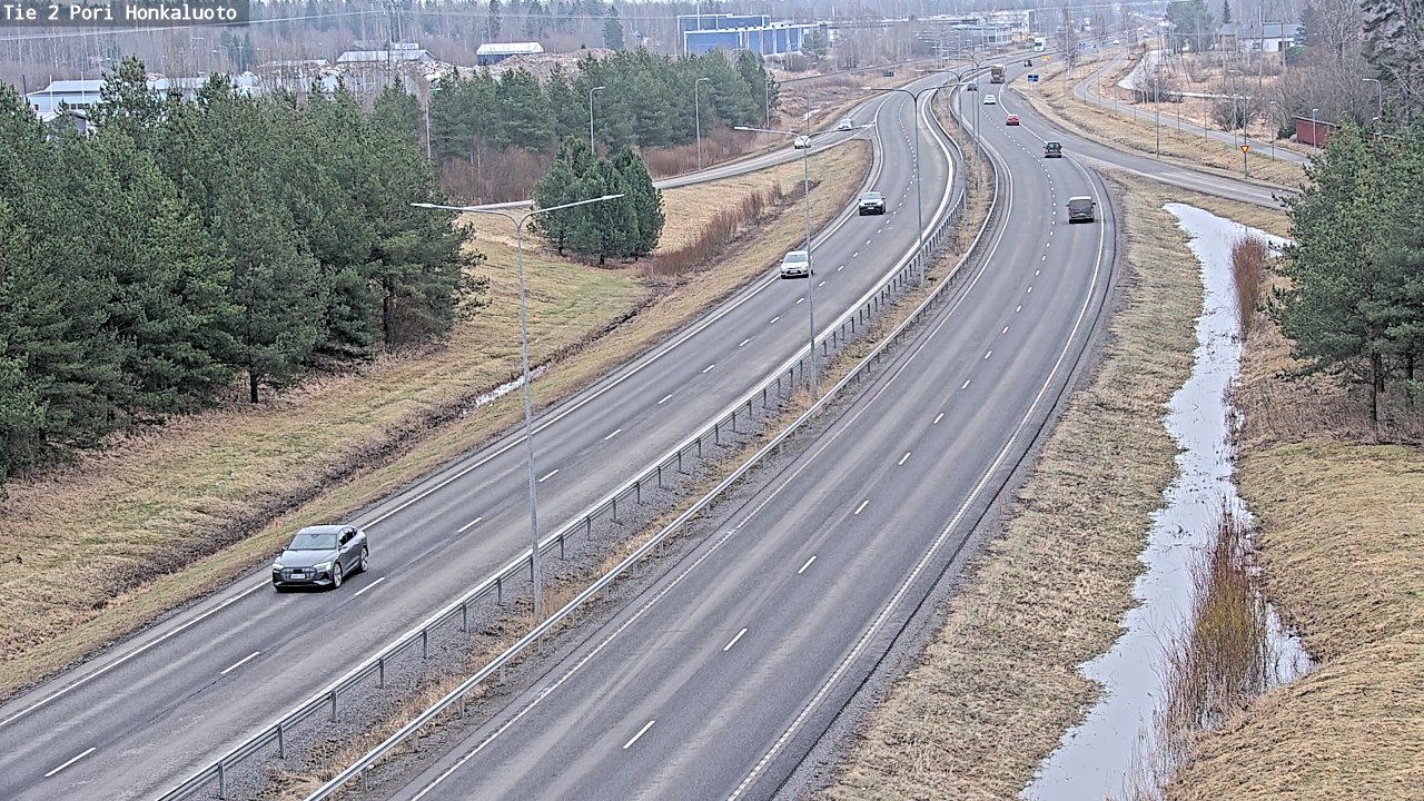 Kelikamerat Kuva Tie 2 Pori, Honkaluoto, Pori, Satakunta