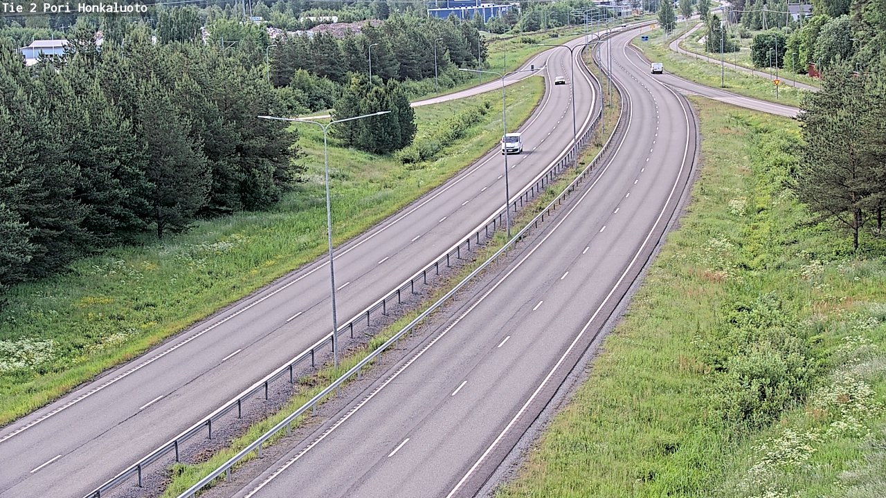 Kelikamerat Kuva Tie 2 Pori, Honkaluoto, Pori, Satakunta