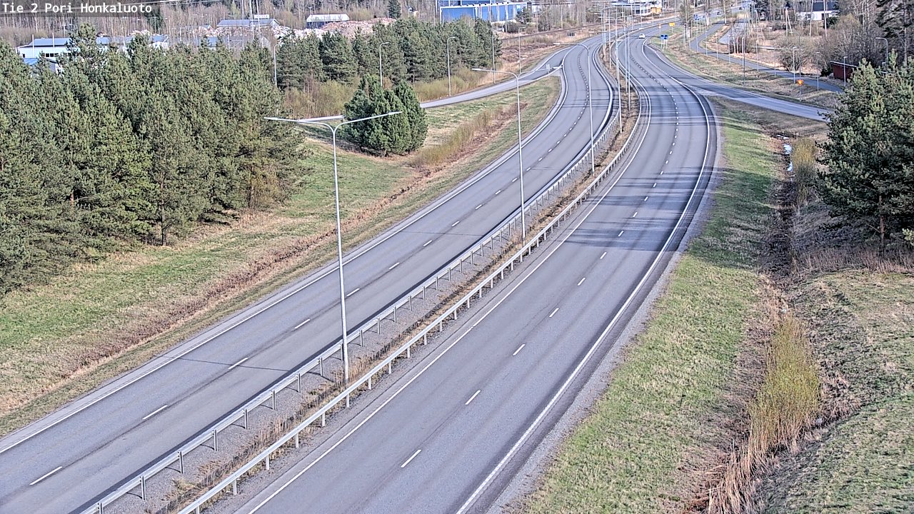 Kelikamerat Kuva Tie 2 Pori, Honkaluoto, Pori, Satakunta