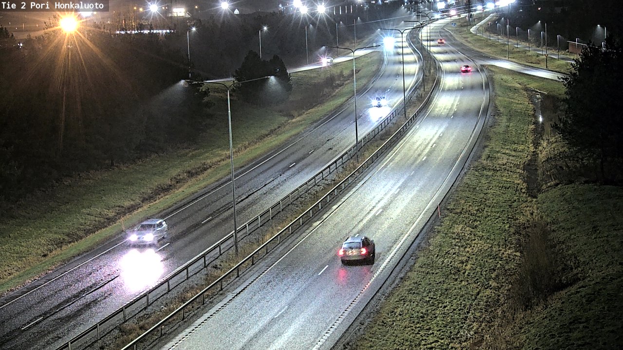 Kelikamerat Kuva Tie 2 Pori, Honkaluoto, Pori, Satakunta