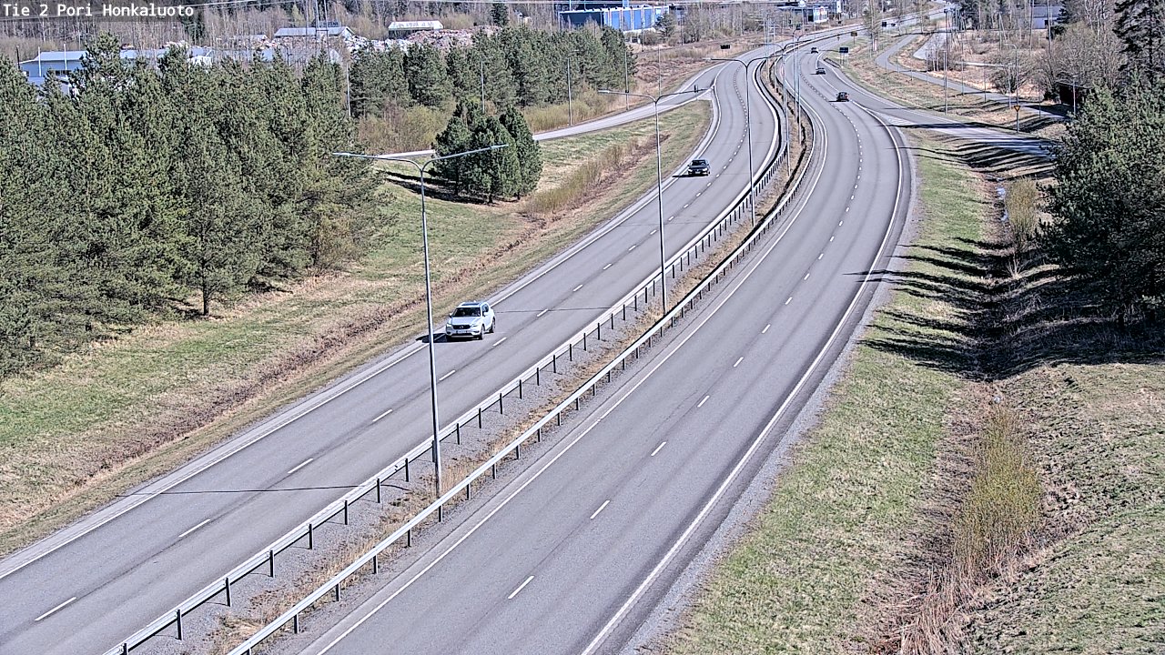 Kelikamerat Kuva Tie 2 Pori, Honkaluoto, Pori, Satakunta