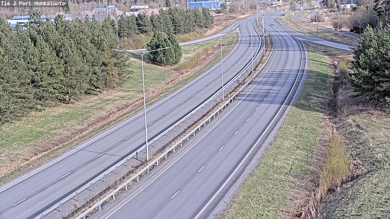Kelikamerat Kuva Tie 2 Pori, Honkaluoto, Pori, Satakunta