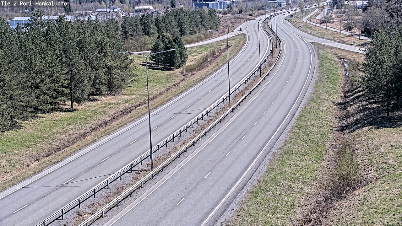 Kelikamerat Kuva Tie 2 Pori, Honkaluoto, Pori, Satakunta