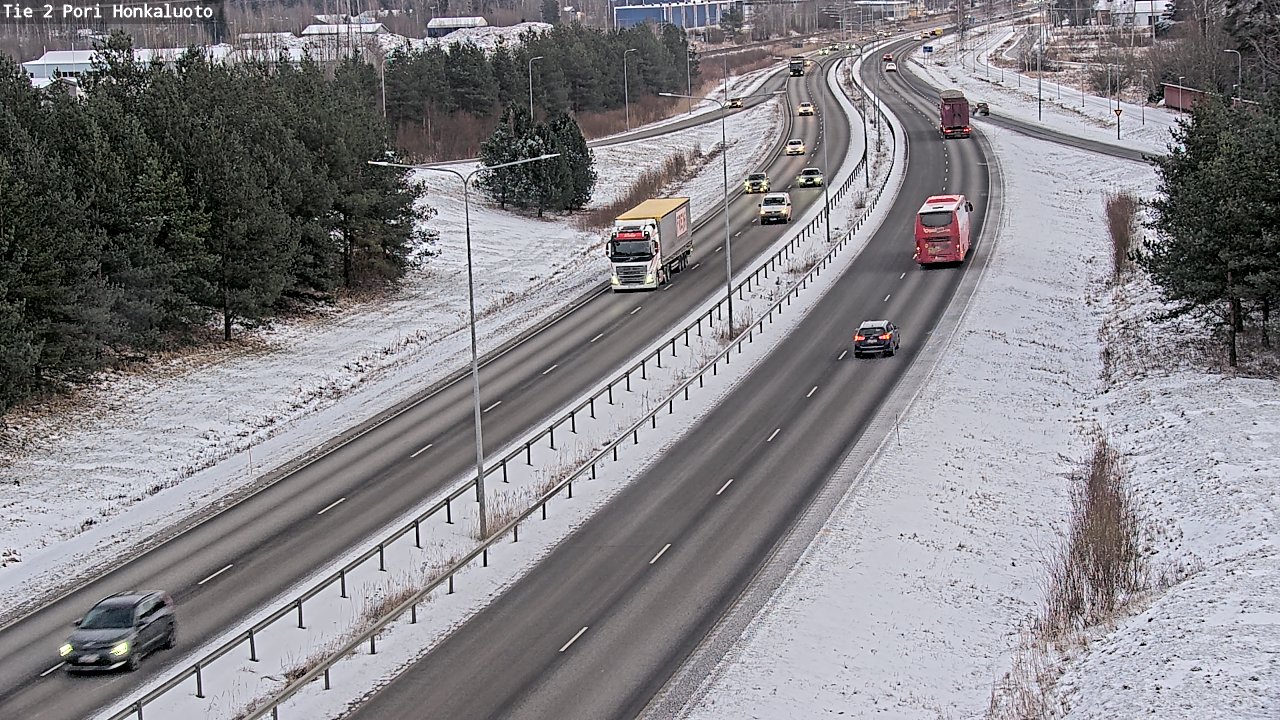 Kelikamerat Kuva Tie 2 Pori, Honkaluoto, Pori, Satakunta