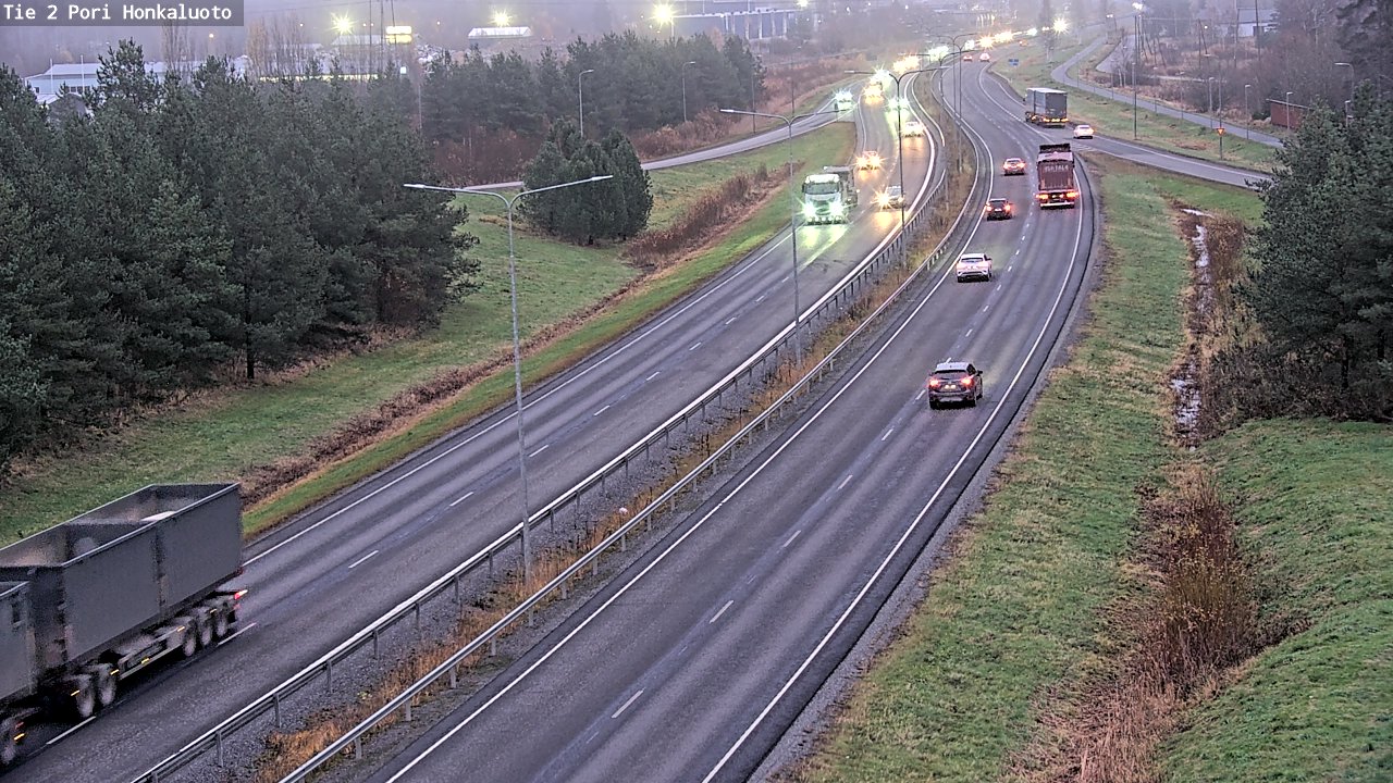 Kelikamerat Kuva Tie 2 Pori, Honkaluoto, Pori, Satakunta