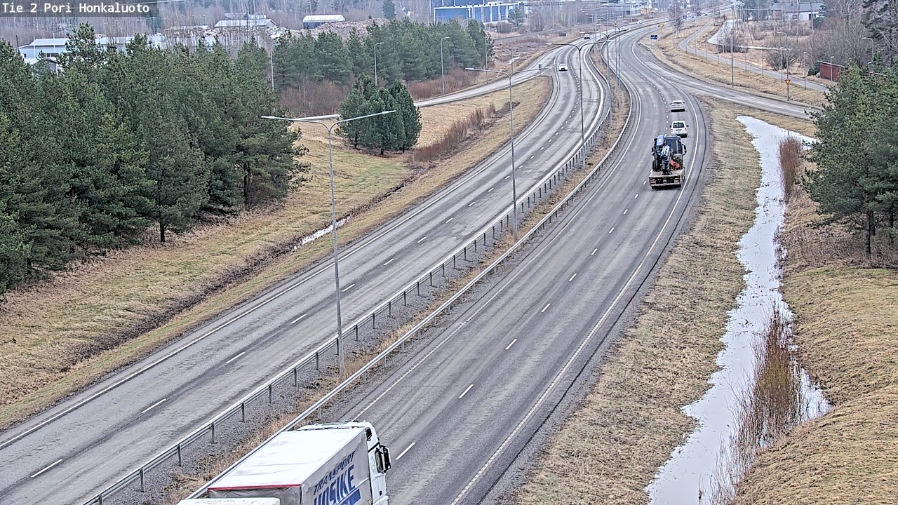 Kelikamerat Kuva Tie 2 Pori, Honkaluoto, Pori, Satakunta