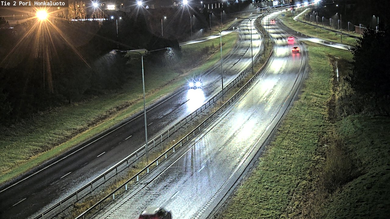 Kelikamerat Kuva Tie 2 Pori, Honkaluoto, Pori, Satakunta